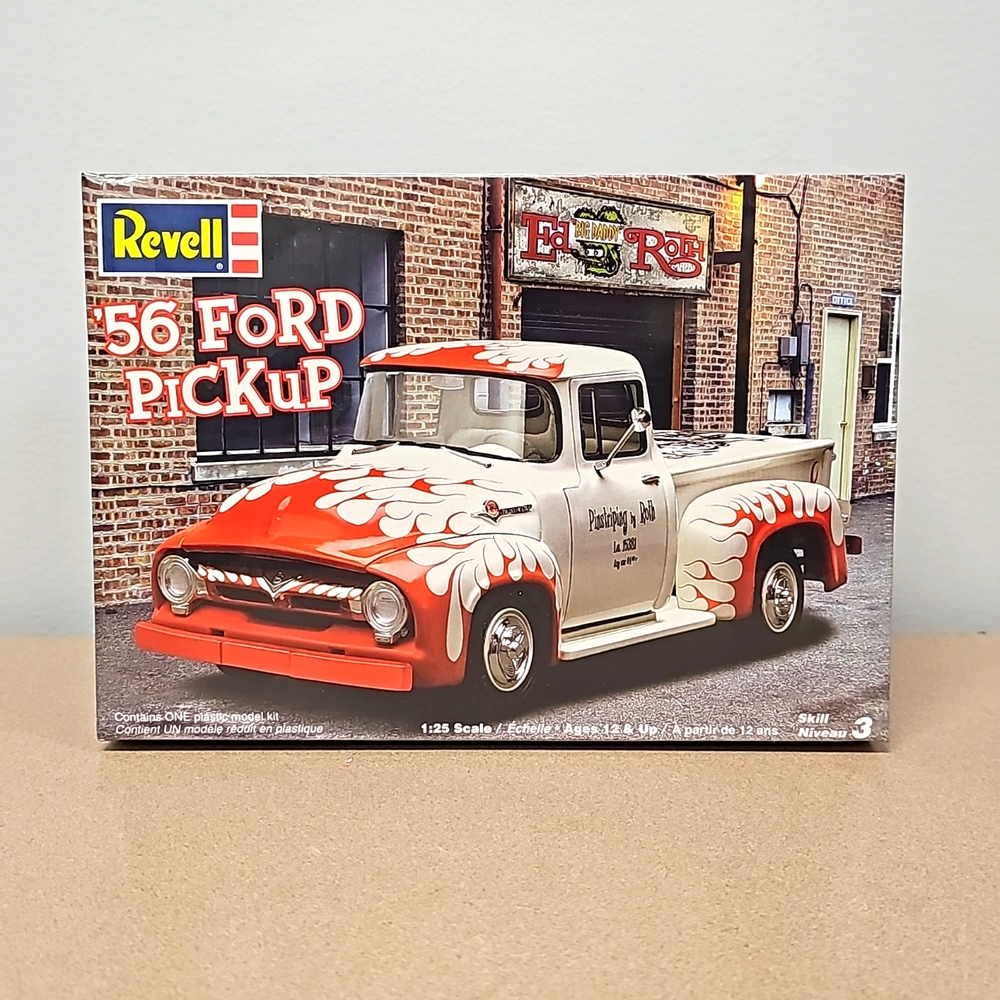 New Sealed-Revell 1956 Ford Pickup "Ed Roth" Big Daddy Edition Model Car Kit